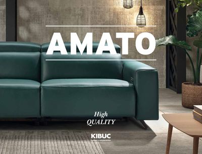 Catálogo Kibuc en Logroño | Catálogo Kibuc Sofá AMATO | 9/5/2023 - 31/12/2023