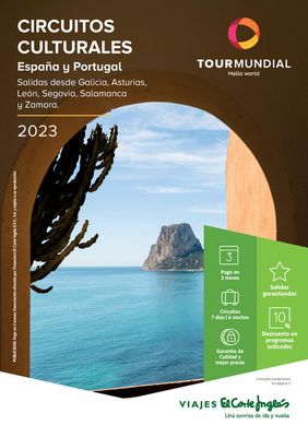 Catálogo Viajes El Corte Inglés en Barcelona | Circuitos culturales zona Noroeste | 9/6/2023 - 31/12/2023