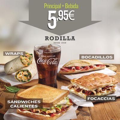 Ofertas de Restauración en Madrid | Promociones especiales Rodilla de Rodilla | 22/6/2023 - 30/9/2023