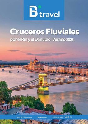 Catálogo B The travel Brand en Castro-Urdiales | Cruceros Fluviales. Verano 2023 | 13/7/2023 - 31/12/2023