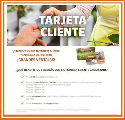 Catálogo Jardiland | Beneficios Tarjeta Cliente | 29/7/2023 - 30/9/2023