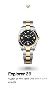 Catálogo Rolex en Barcelona | Explorer 36 | 4/8/2023 - 28/11/2023