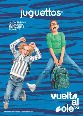 Catálogo Juguettos en Ourense | Vuelta al cole 2023 | 15/8/2023 - 30/9/2023
