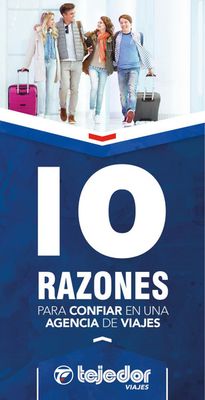 Catálogo Viajes Tejedor en Terrassa | 10 Razones 2023 | 17/8/2023 - 31/12/2023