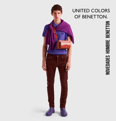 Catálogo United Colors Of Benetton en Sitges | Novedades Hombre Benetton | 18/8/2023 - 2/10/2023