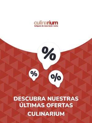 Catálogo Culinarium en Castellón de la Plana | Ofertas Culinarium | 21/8/2023 - 21/8/2024