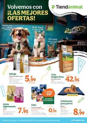 Ofertas de Hiper-Supermercados en Catarroja | ¡Las mejores ofertas! de Tiendanimal | 31/8/2023 - 27/9/2023