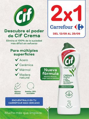 Ofertas de Jardín y Bricolaje en León | Nuevo CIF Crema de CIF | 12/9/2023 - 25/9/2023