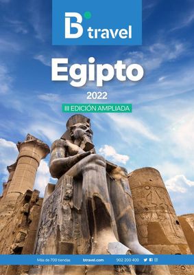 Catálogo B The travel Brand en Moral de Calatrava | Egipto III Edición ampliada | 29/8/2023 - 31/12/2023