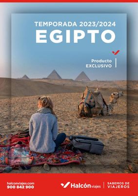 Catálogo Halcón Viajes en Betxí | Halcón Viajes: Egipto | 29/8/2023 - 31/12/2023