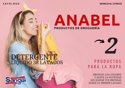 Ofertas de Hiper-Supermercados en Calasparra | Anabel 2 de Sangüi | 6/9/2023 - 27/9/2023