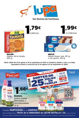 Catálogo Supermercados Lupa en Santa Cruz de Bezana | Catálogo Supermercados Lupa | 7/9/2023 - 31/10/2023