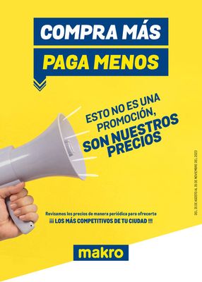 Catálogo Makro en Elche | Compra más, paga menos - Levante | 8/9/2023 - 15/11/2023