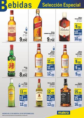 Catálogo Makro en Bormujos | Especial Bebidas Sur II | 8/9/2023 - 30/9/2023
