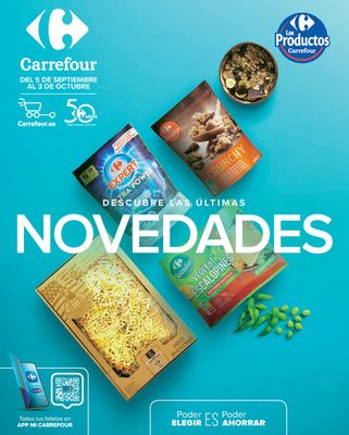 Ofertas de Hiper-Supermercados en San Bartolomé de Tirajana | NOVEDADES MARCA DE CARREFOUR de Carrefour | 5/9/2023 - 3/10/2023