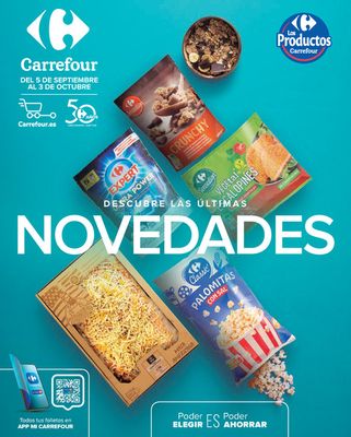Ofertas de Hiper-Supermercados en Jerez de la Frontera | NOVEDADES MARCA DE CARREFOUR de Carrefour | 5/9/2023 - 3/10/2023