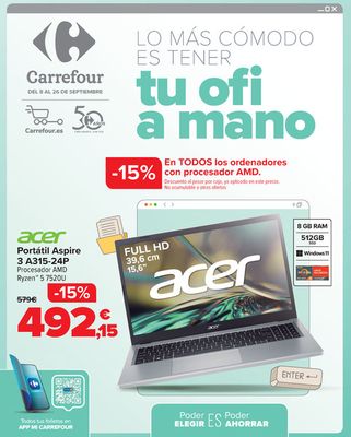 Catálogo Carrefour en Torrelavega | TELETRABAJO | 8/9/2023 - 26/9/2023