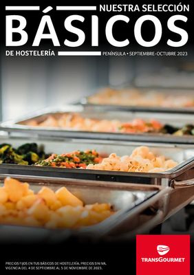 Catálogo Gros Mercat en Alicante | Nuestra selección básicos en hosteleria | 8/9/2023 - 5/11/2023