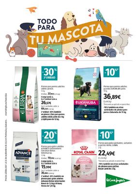Catálogo El Corte Inglés en Tarragona | Todo para tu mascota  | 12/9/2023 - 30/9/2023