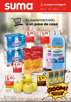 Catálogo Suma Supermercados en Aguadulce (Roquetas de Mar) | A un paso de casa | 13/9/2023 - 29/9/2023