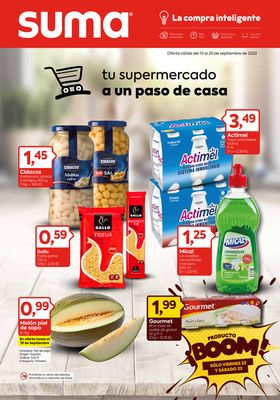 Catálogo Suma Supermercados en Navarrete | A un paso de casa | 13/9/2023 - 29/9/2023