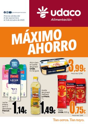Catálogo UDACO en Alboraya | Máximo Ahorro | 21/9/2023 - 4/10/2023