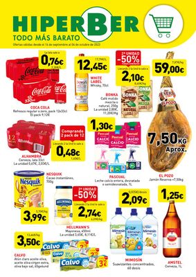 Catálogo Hiperber en Muro de Alcoy | Ofertas válidas desde el 14 de septiembre al 04 de octubre de 2023  | 14/9/2023 - 4/10/2023