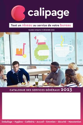 Catálogo Calipage en Lucena | Tout un réseau au service de votre bureau | 15/9/2023 - 31/12/2023