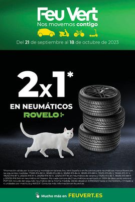 Ofertas de Coches, Motos y Recambios en Madrid | Feu vert. Nos movemos contigo de Feu Vert | 21/9/2023 - 18/10/2023