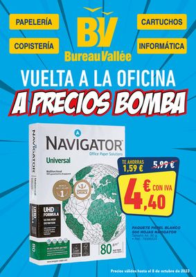 Ofertas de Informática y Electrónica en Alfafar | Vuelta a la oficina a precios bomba de Bureau Vallée | 21/9/2023 - 8/10/2023