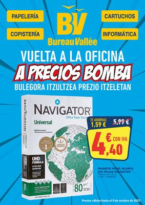 Catálogo Bureau Vallée en Derio | Vuelta a la oficina a precios bomba | 21/9/2023 - 8/10/2023