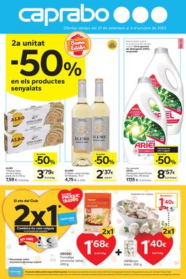 Catálogo Caprabo en Reus | 2na Unitat -50% | 21/9/2023 - 4/10/2023