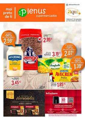 Catálogo Plenus Supermercados en Vigo | Válido do 21 de setembro ao 4 de outubro de 2023 | 21/9/2023 - 4/10/2023
