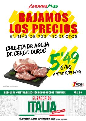 Catálogo Ahorramas en Las Rozas | Bajamos los precios en más de 700 productos | 21/9/2023 - 27/9/2023