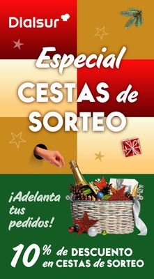 Catálogo Dialsur Cash & Carry en Elda | Especial Cestas de Sorteo 2023 | 22/9/2023 - 25/12/2023