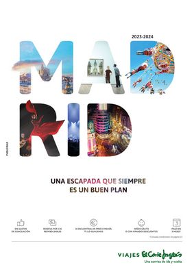 Ofertas de Viajes en Barakaldo | Ven a Madrid de Viajes El Corte Inglés | 22/9/2023 - 31/3/2024