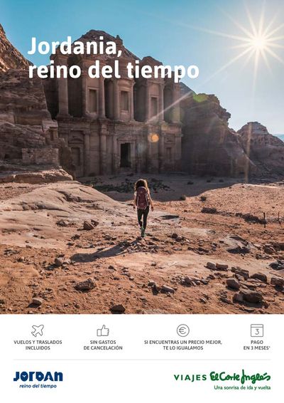 Catálogo Viajes El Corte Inglés en Almería | Jordania, reino del tiempo | 4/12/2023 - 31/12/2023