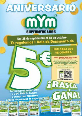 Catálogo Masymas en Llanera | Ofertas folleto mYm supermercados | 28/9/2023 - 18/10/2023