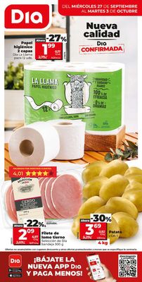 Ofertas de Hiper-Supermercados en Las Rozas | Nueva calidad Dia de Dia | 27/9/2023 - 3/10/2023
