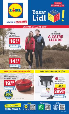 Catálogo Lidl en Sitges | ¡Bazar Lidl! | 2/10/2023 - 8/10/2023