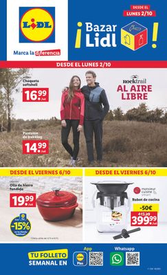 Ofertas de Ropa, Zapatos y Complementos en San Bartolomé de Tirajana | ¡Bazar Lidl! de Lidl | 2/10/2023 - 8/10/2023