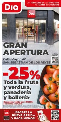 Ofertas de Hiper-Supermercados en Coslada | Gran apertura de Dia | 27/9/2023 - 3/10/2023