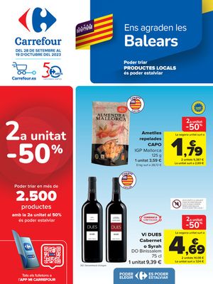 Catálogo Carrefour en Santa Cruz de Tenerife | REGIONAL (Articulos locales de Alimentación, dulces, bebidas) | 28/9/2023 - 19/10/2023