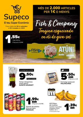 Ofertas de Hiper-Supermercados en Mataró | Tu Super económico de Supeco | 28/9/2023 - 25/10/2023