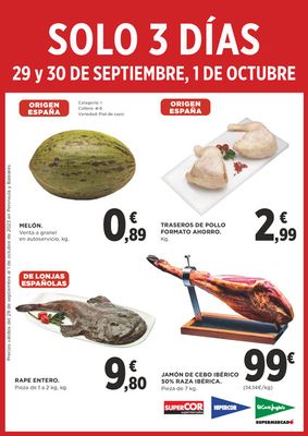 Catálogo Supercor en Toledo | SOLO 3 DÍAS | 29/9/2023 - 1/10/2023