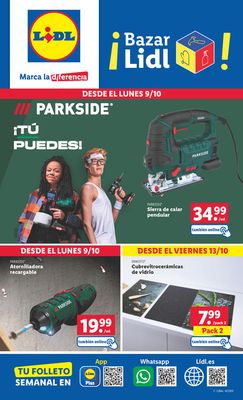 Ofertas de Jardín y Bricolaje en Padrón | ¡Bazar Lidl! de Lidl | 9/10/2023 - 15/10/2023