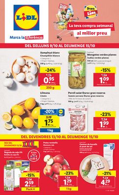 Ofertas de Hiper-Supermercados en Sant Feliu |  ¡Marca la diferéncia! de Lidl | 9/10/2023 - 15/10/2023