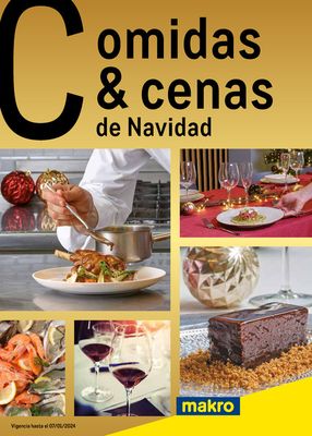 Catálogo Makro en Madrid | Comidas y cenas de Navidad | 10/10/2023 - 7/1/2024