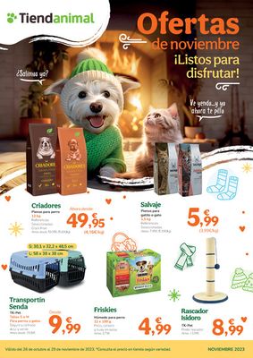 Ofertas de Hiper-Supermercados en El Puerto De Santa María | Ofertas de Noviembre. de Tiendanimal | 26/10/2023 - 29/11/2023