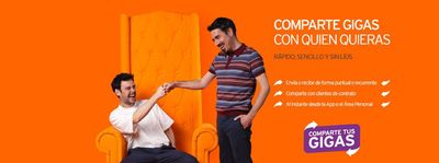 Ofertas de Informática y Electrónica en Las Palmas de Gran Canaria | Comparte gigas con quien quieras de Simyo | 25/10/2023 - 10/12/2023